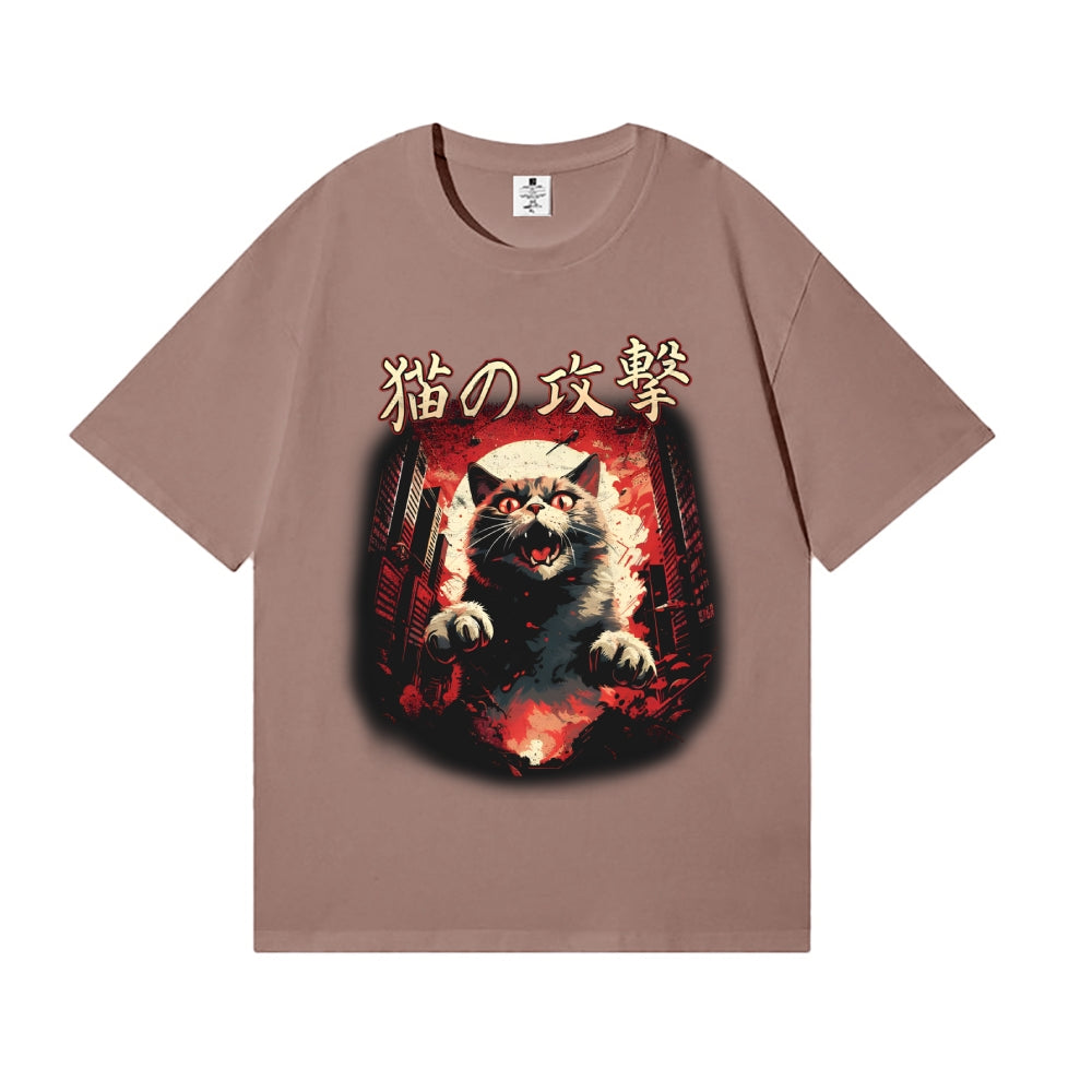 Kaiju Cat Japanese Style Classic Tee