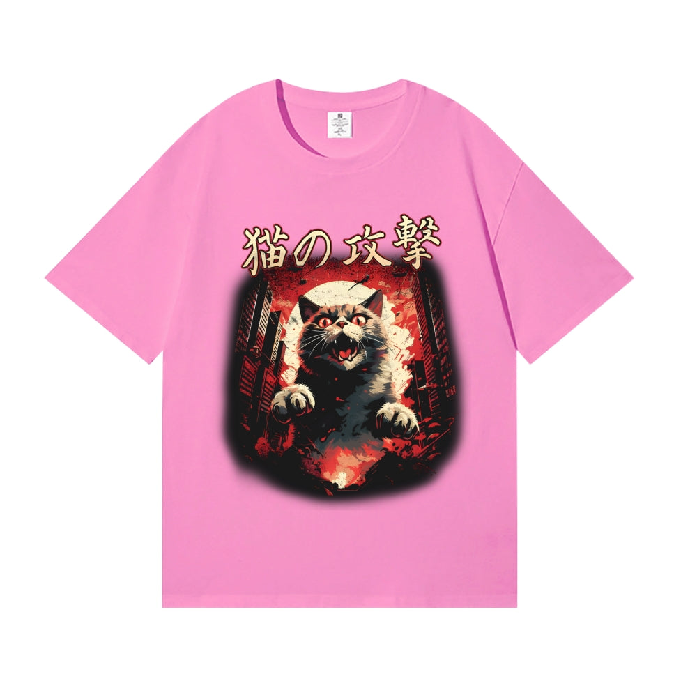 Kaiju Cat Japanese Style Classic Tee