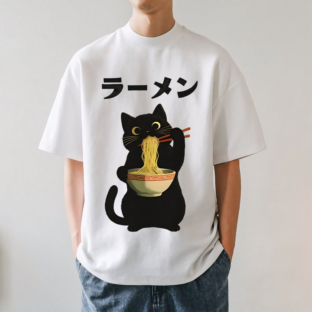 Ramen Cat Japanese Style Classic Tee
