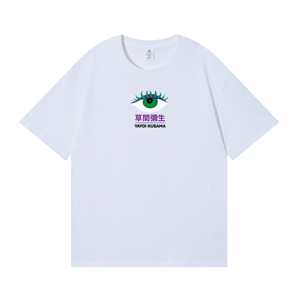Yayoi Kusama Eyes Back Art Cotton Tee