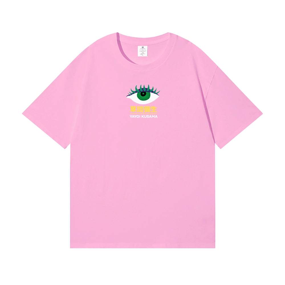 Yayoi Kusama Eyes Back Art Cotton Tee