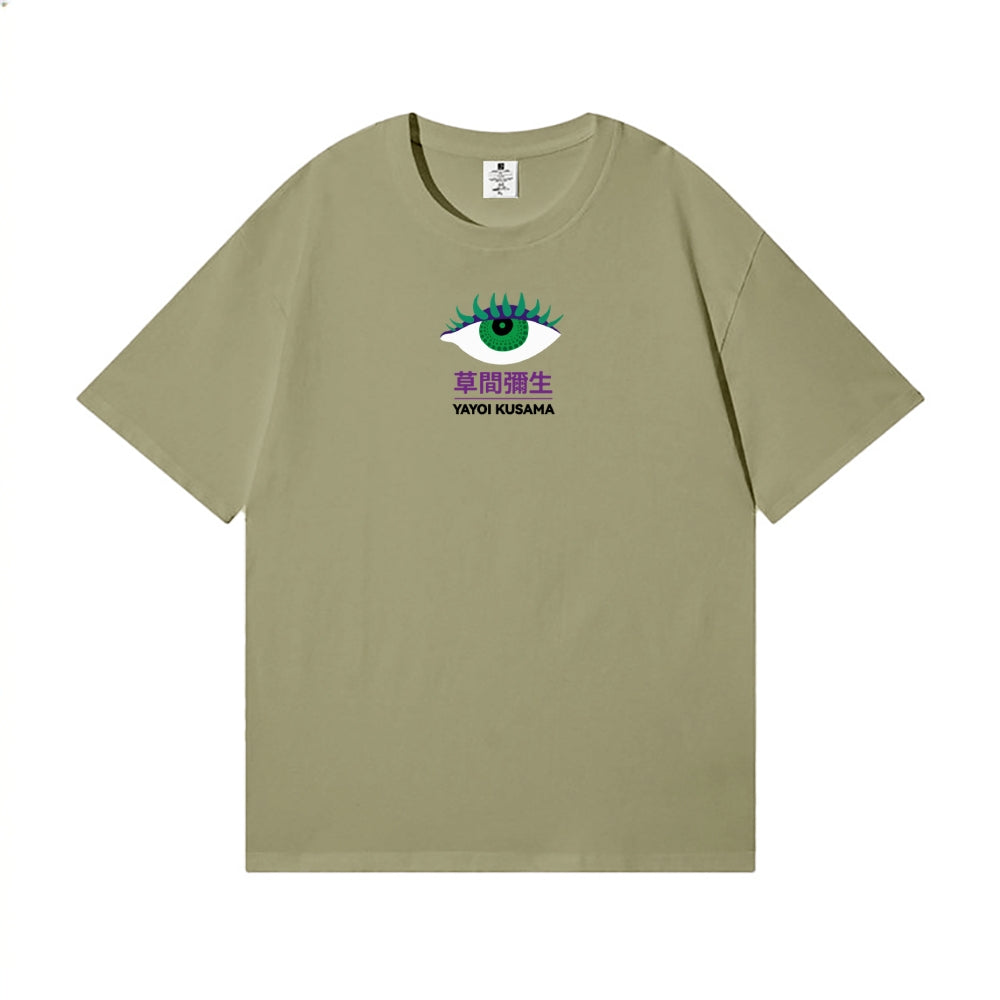 Yayoi Kusama Eyes Back Art Cotton Tee