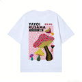Yayoi Kusama Mushroom Back Art Cotton Tee