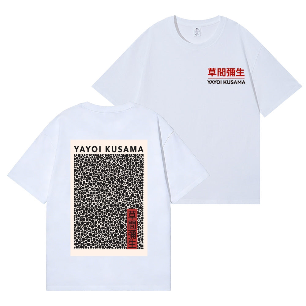Yayoi Kusama Back Art Cotton Tee
