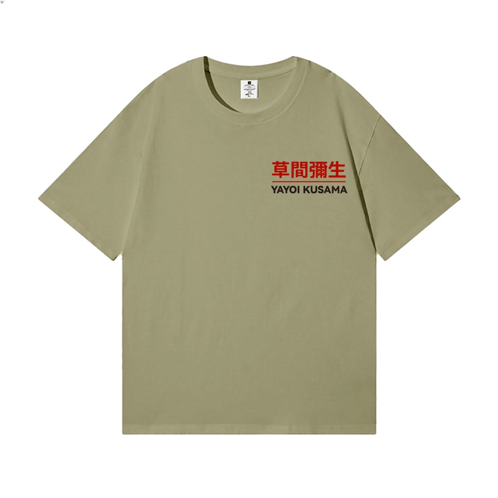 Yayoi Kusama Back Art Cotton Tee