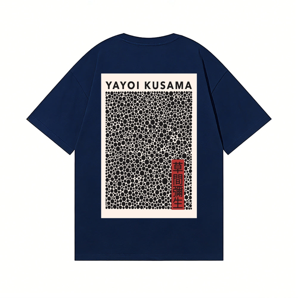 Yayoi Kusama Back Art Cotton Tee
