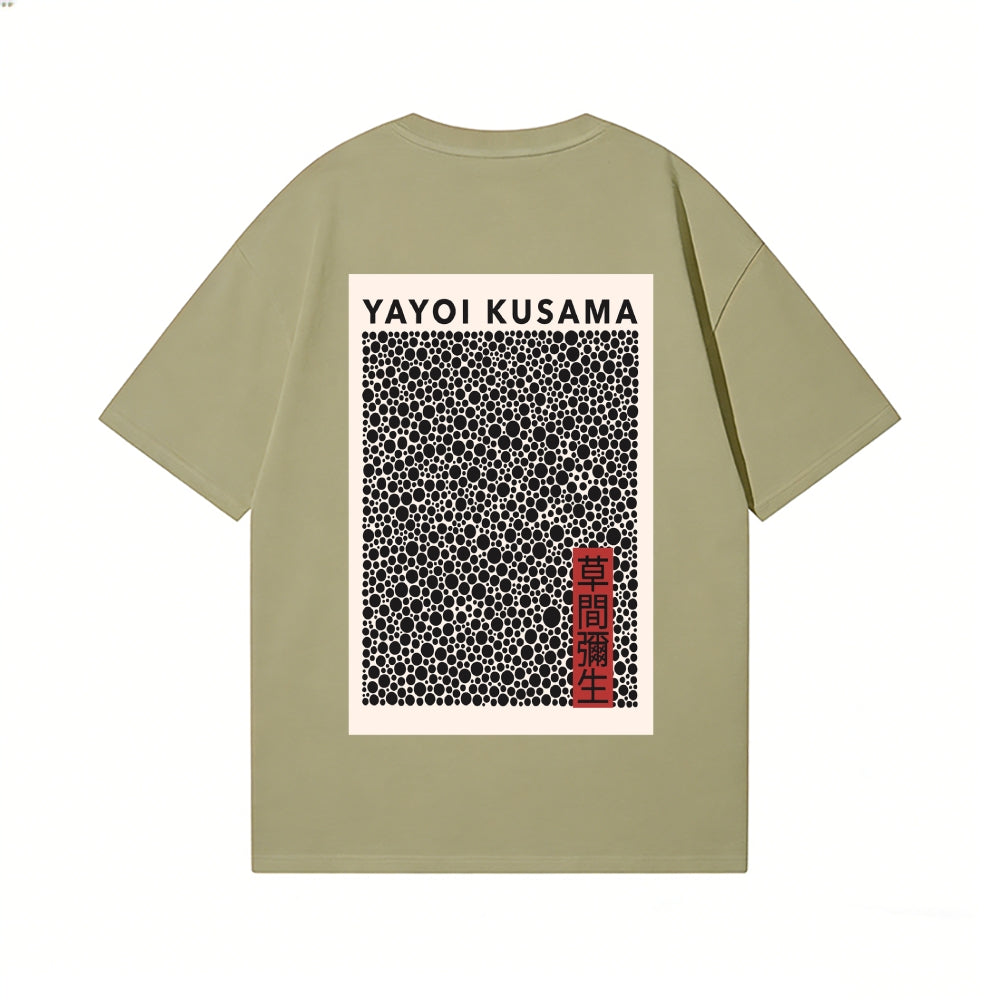 Yayoi Kusama Back Art Cotton Tee