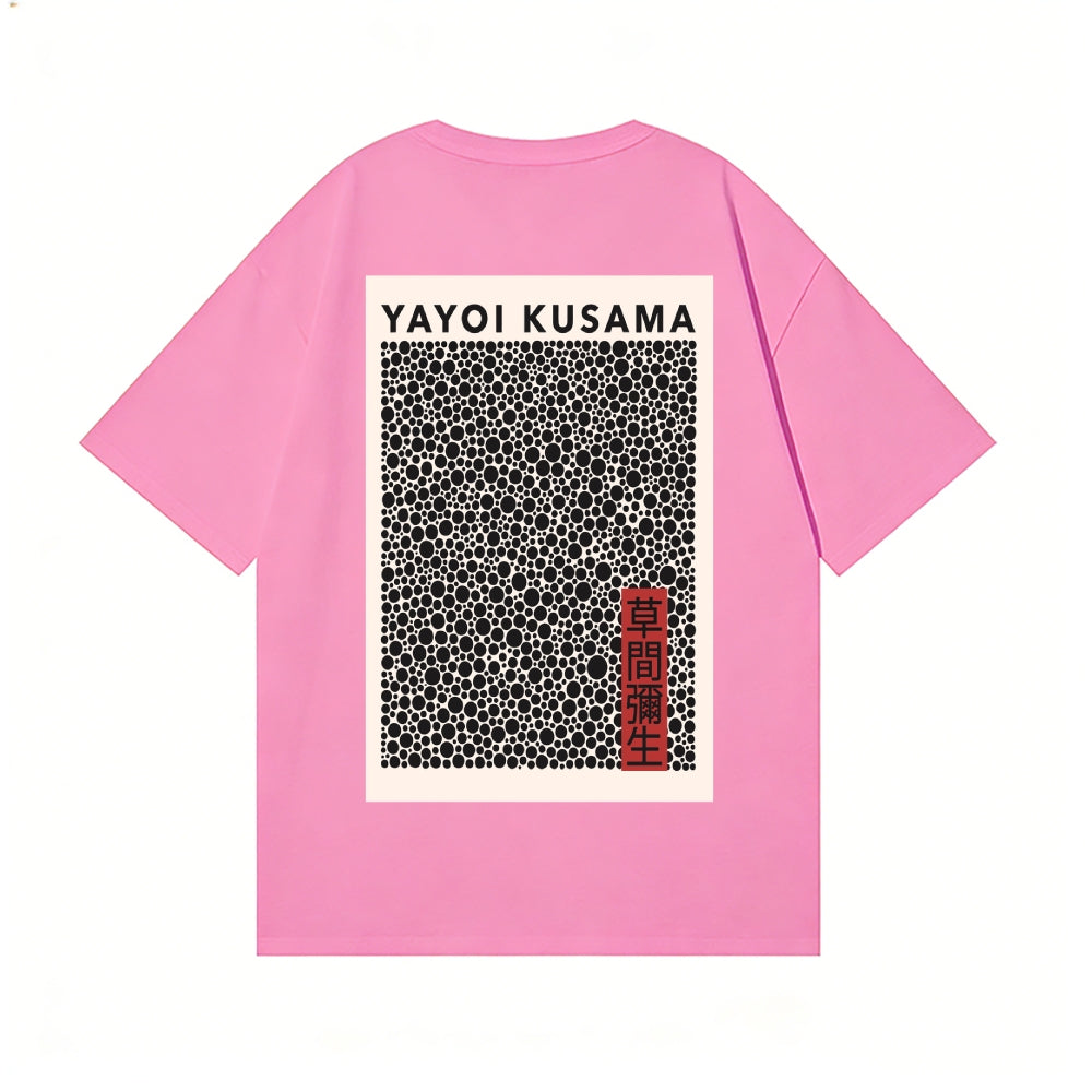 Yayoi Kusama Back Art Cotton Tee