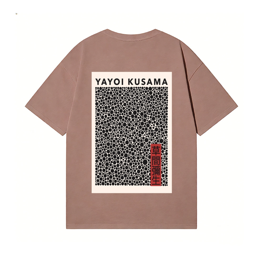 Yayoi Kusama Back Art Cotton Tee