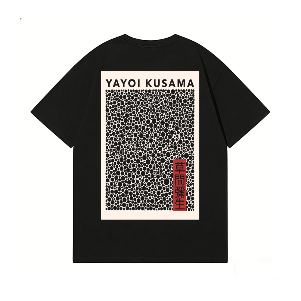 Yayoi Kusama Back Art Cotton Tee