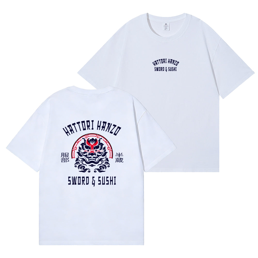 Hattori Hanzo Back Art Cotton Tee