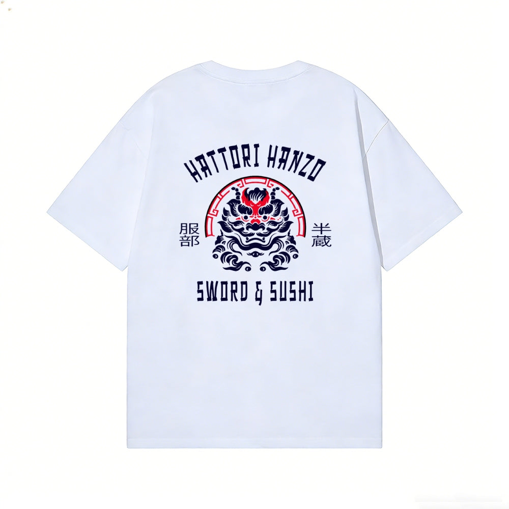 Hattori Hanzo Back Art Cotton Tee