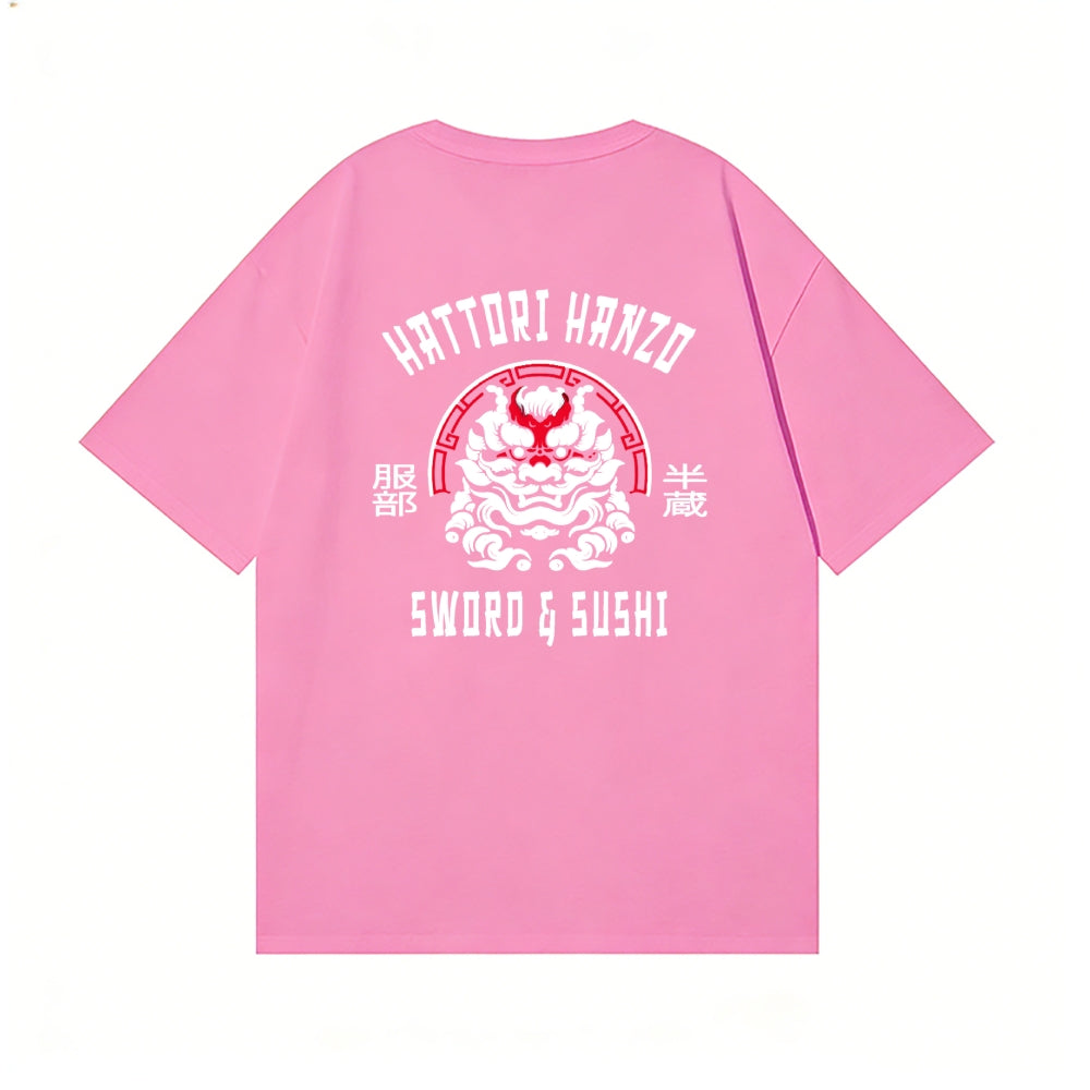 Hattori Hanzo Back Art Cotton Tee