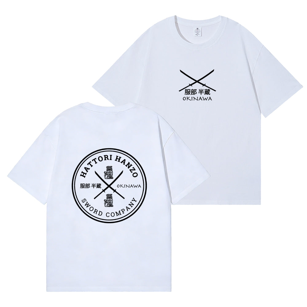 Hattori Hanzo Back Art Cotton Tee