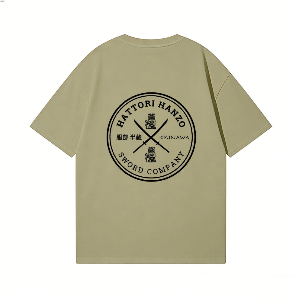 Hattori Hanzo Back Art Cotton Tee