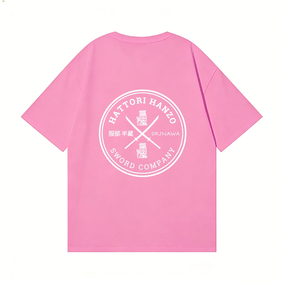 Hattori Hanzo Back Art Cotton Tee