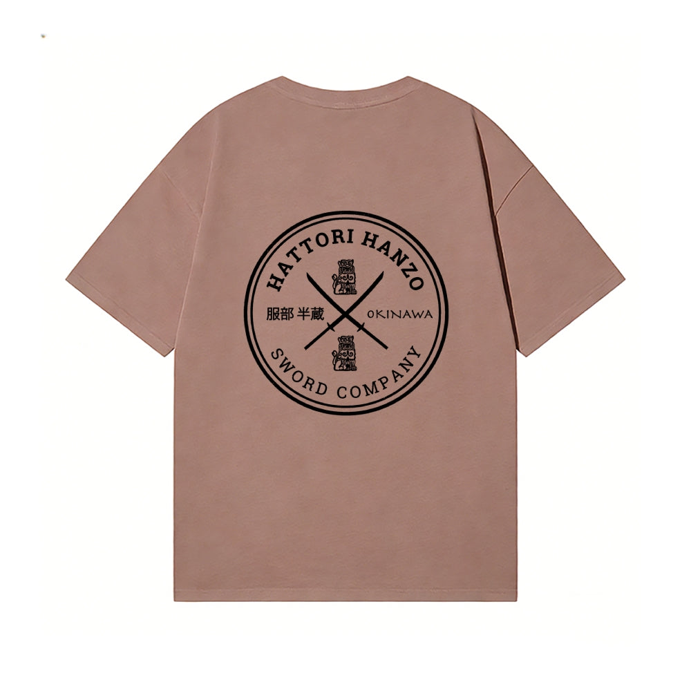 Hattori Hanzo Back Art Cotton Tee