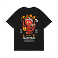 Takoyaki Octopus Back Art Cotton Tee