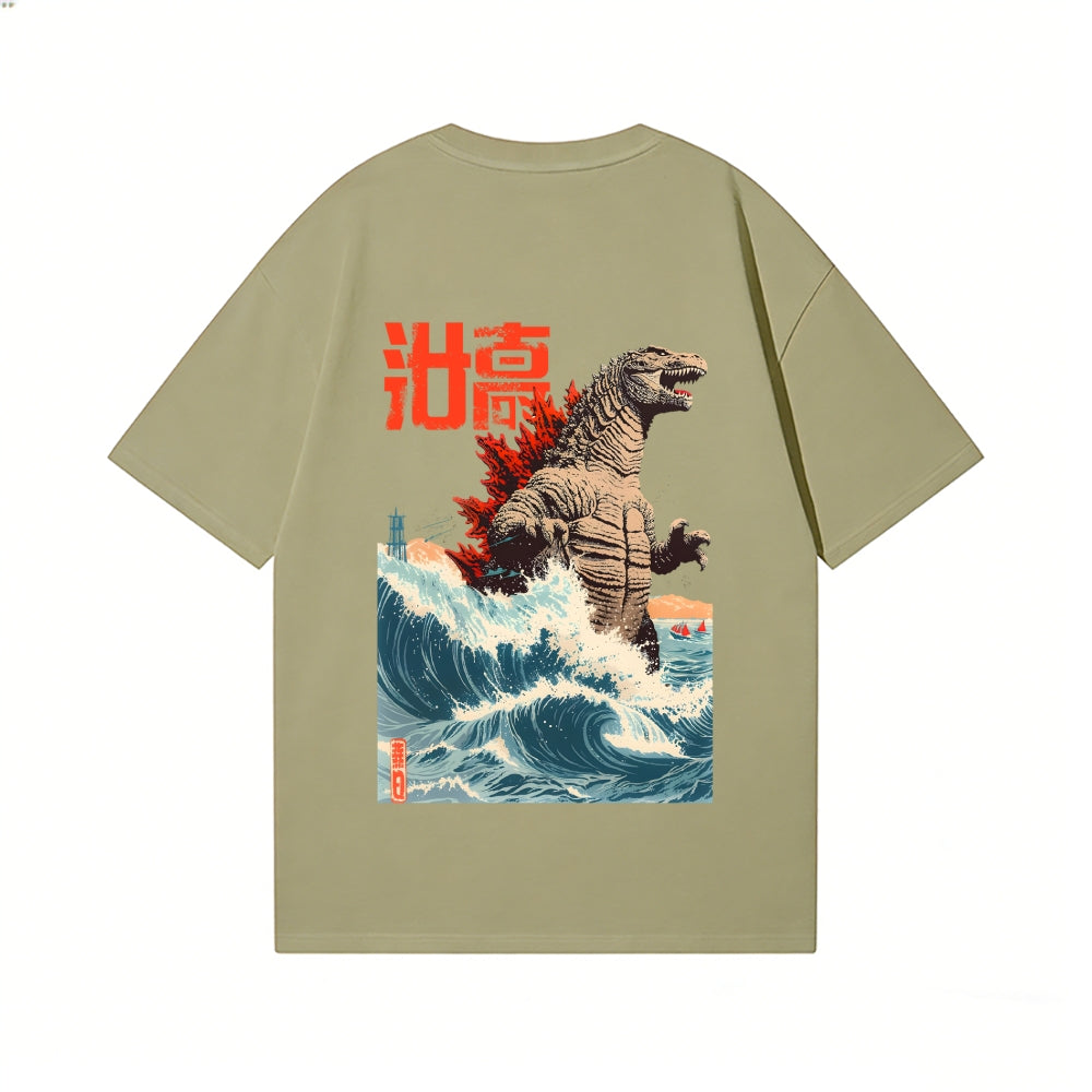 Kaiju Back Art Cotton Tee