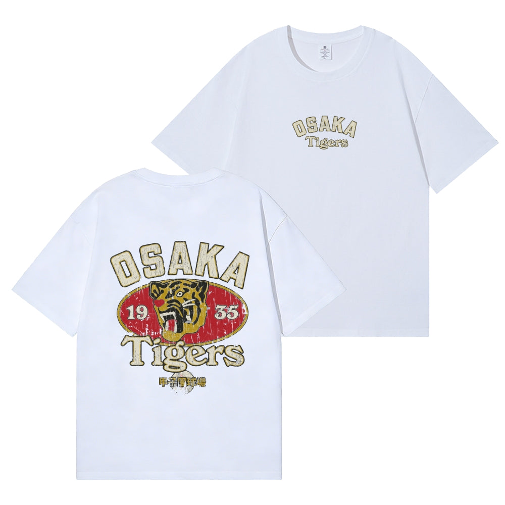 Osaka Tiger Back Art Cotton Tee