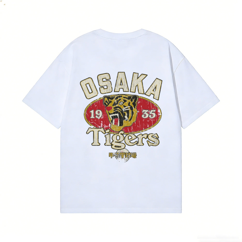 Osaka Tiger Back Art Cotton Tee