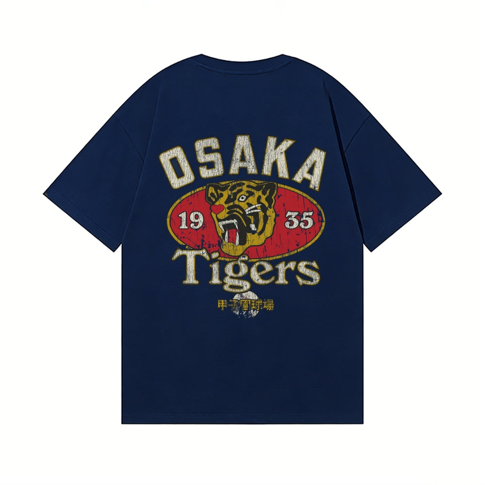 Osaka Tiger Back Art Cotton Tee