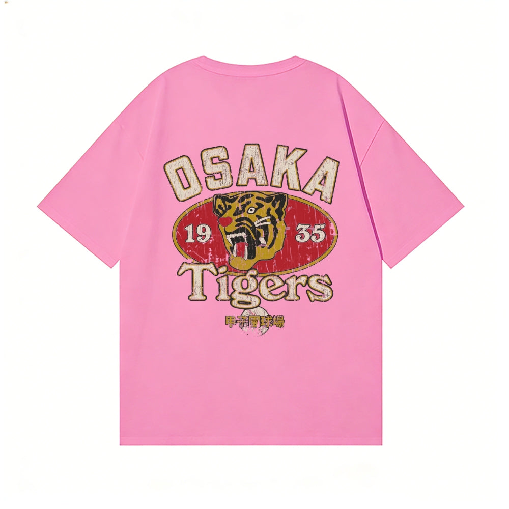 Osaka Tiger Back Art Cotton Tee