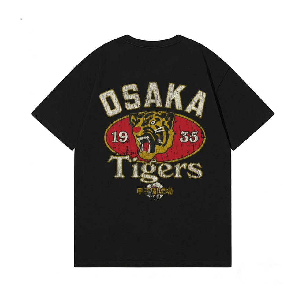 Osaka Tiger Back Art Cotton Tee