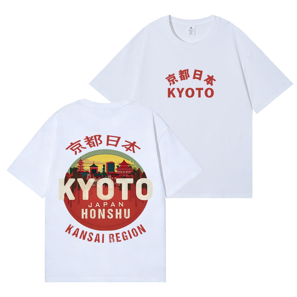 Kyoto Back Art Cotton Tee