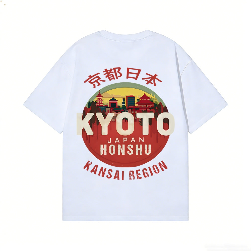 Kyoto Back Art Cotton Tee