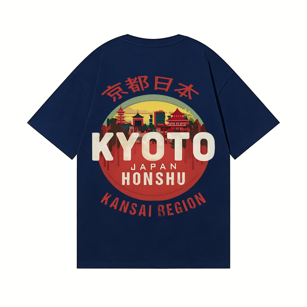 Kyoto Back Art Cotton Tee