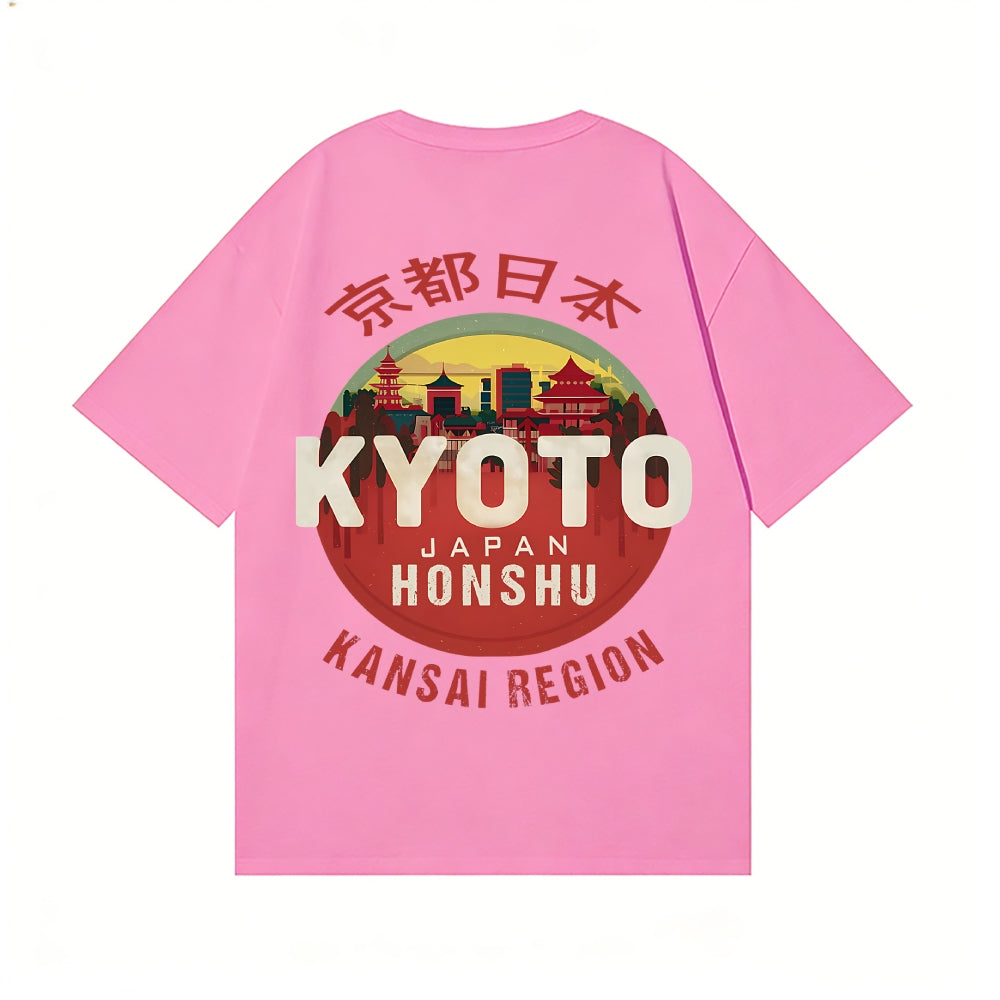 Kyoto Back Art Cotton Tee