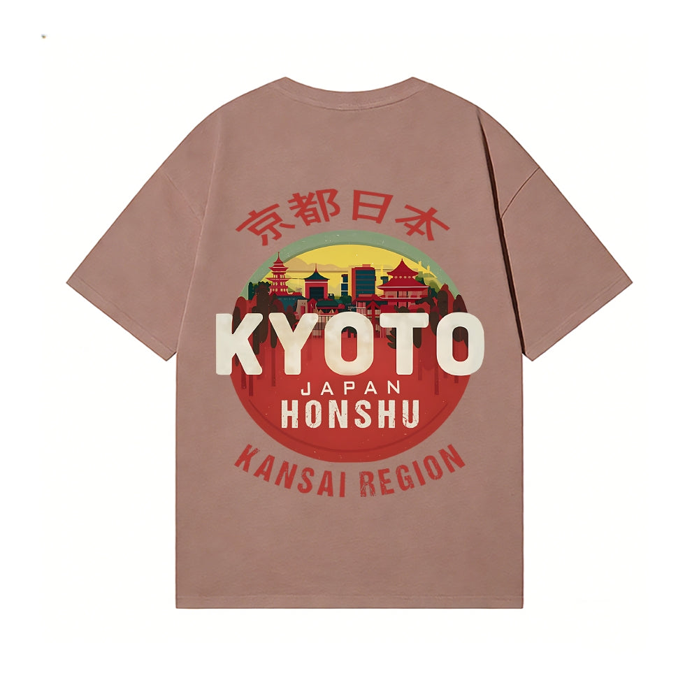 Kyoto Back Art Cotton Tee