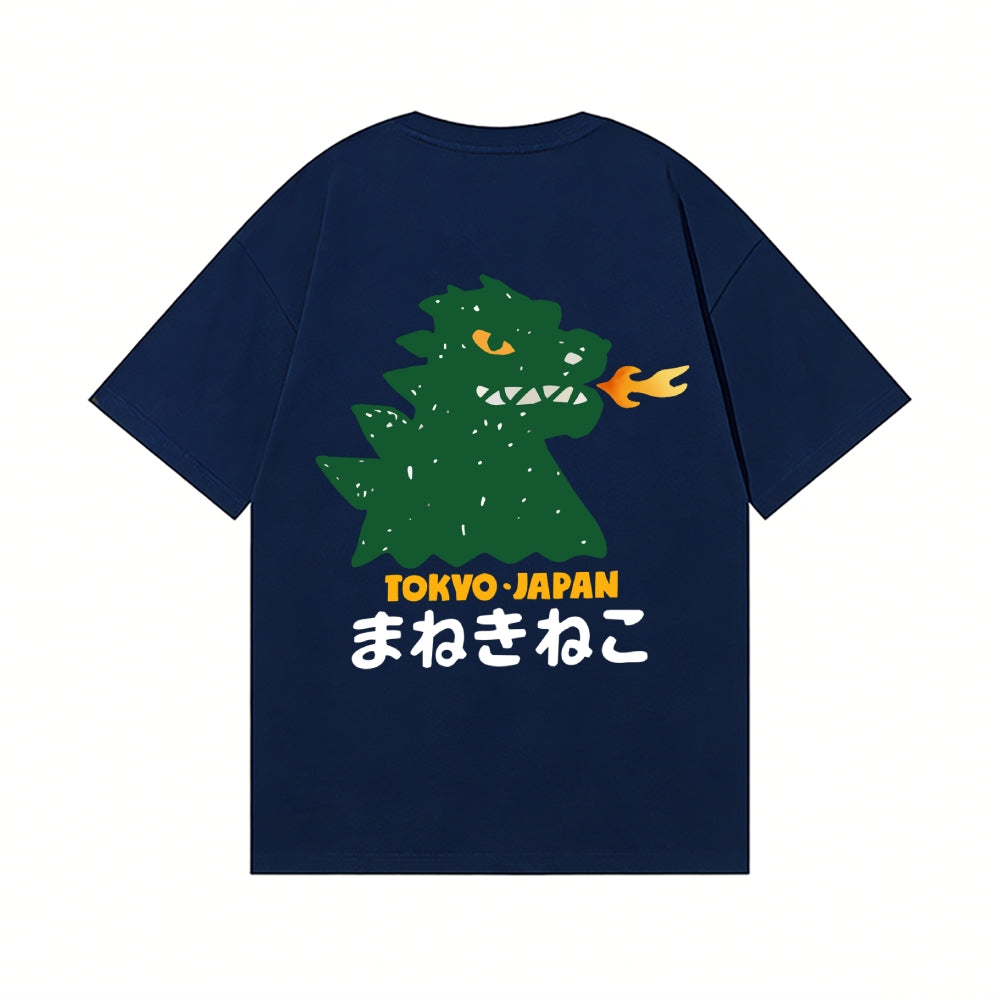 Kaiju Back Art Cotton Tee