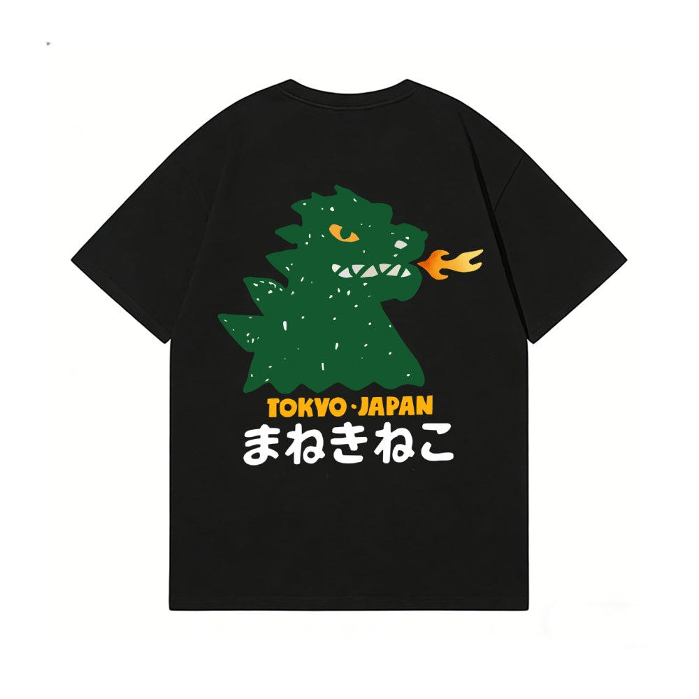 Kaiju Back Art Cotton Tee