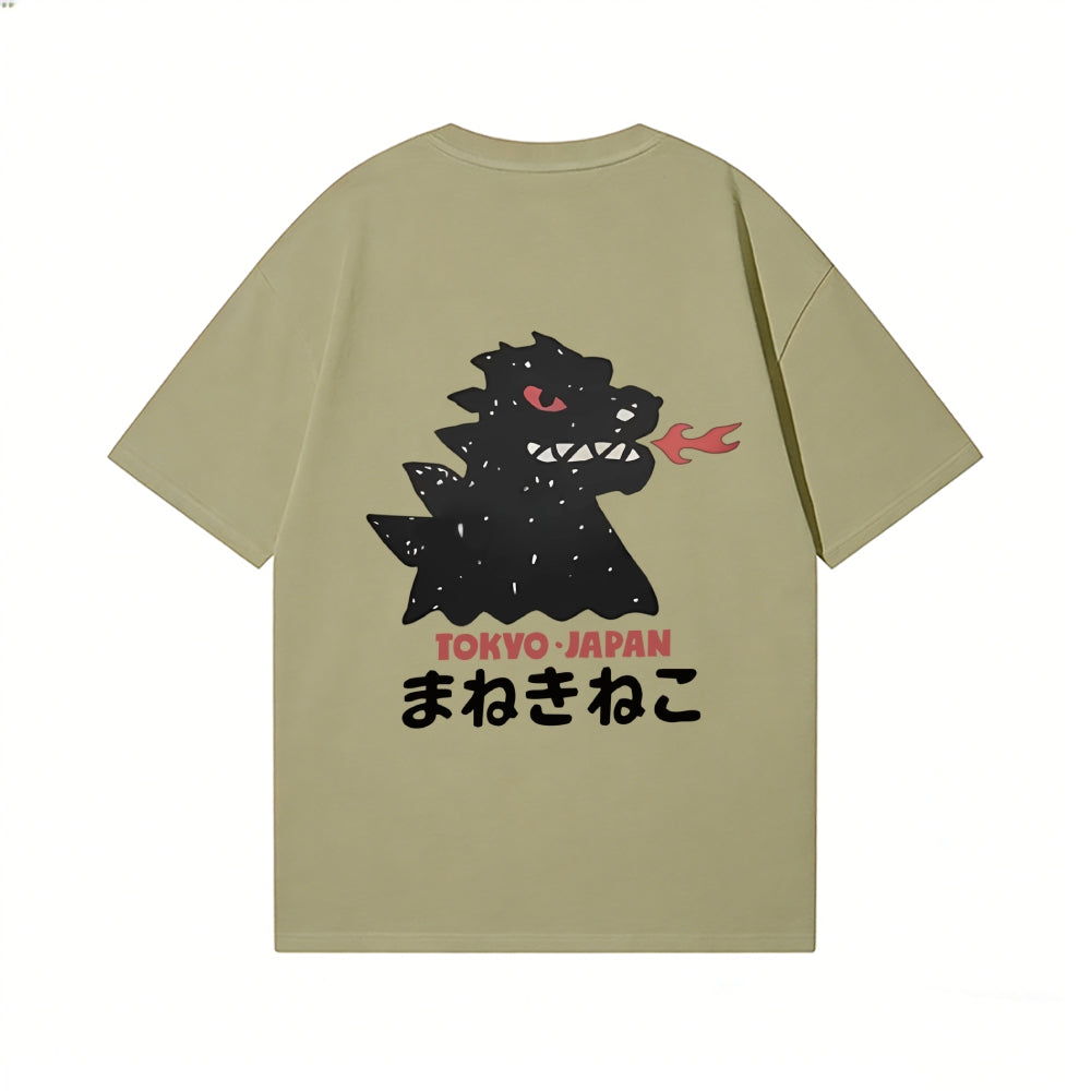 Kaiju Back Art Cotton Tee