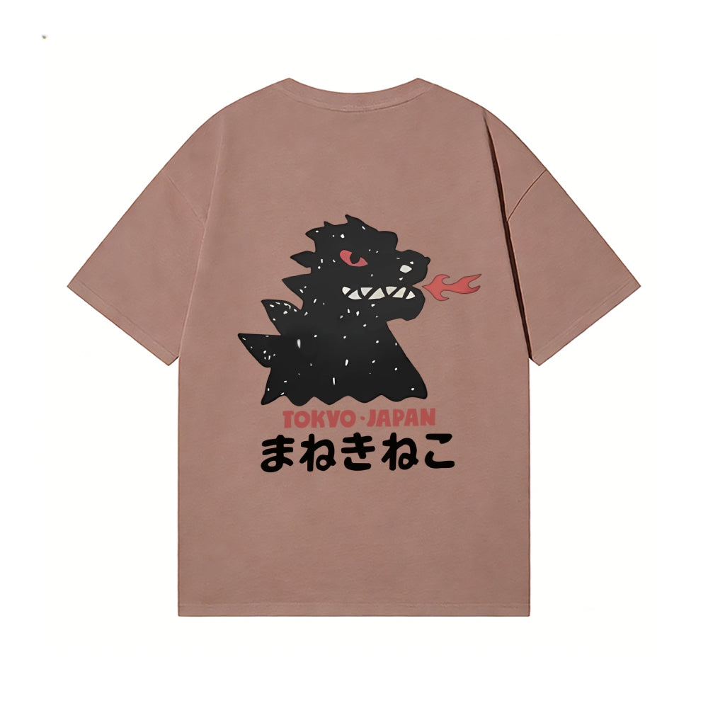 Kaiju Back Art Cotton Tee