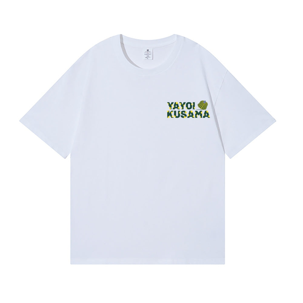 Yayoi Kusama Pumpkin Back Art Cotton Tee