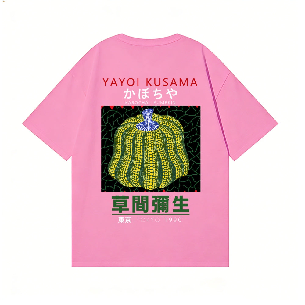 Yayoi Kusama Pumpkin Back Art Cotton Tee