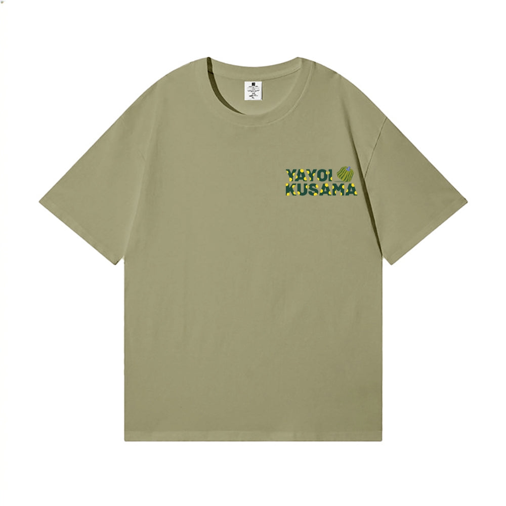 Yayoi Kusama Pumpkin Back Art Cotton Tee
