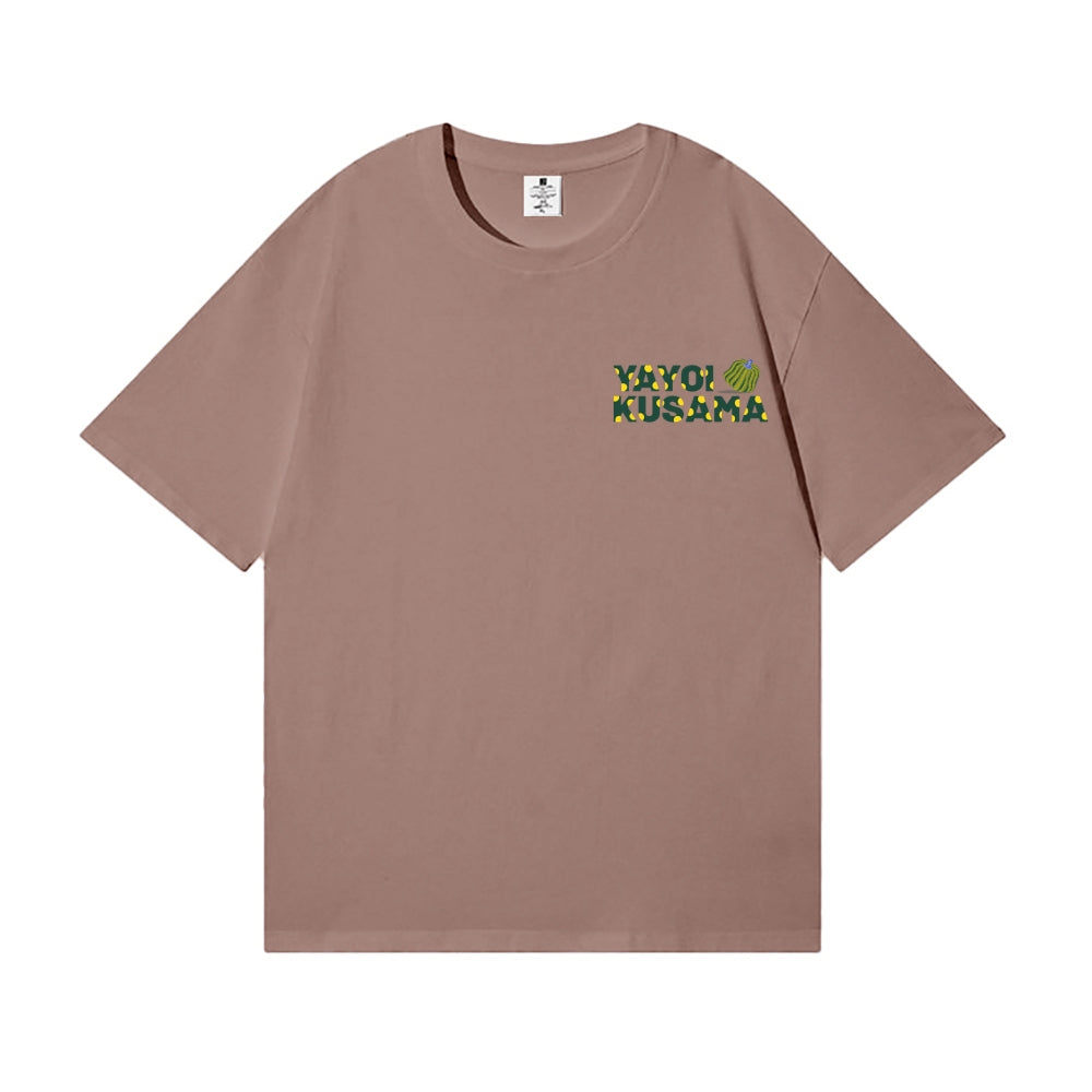 Yayoi Kusama Pumpkin Back Art Cotton Tee