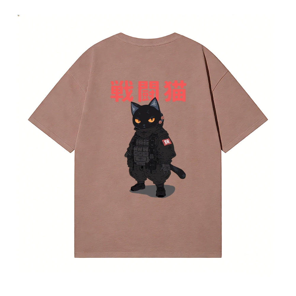 Battle Cat Back Art Cotton Tee