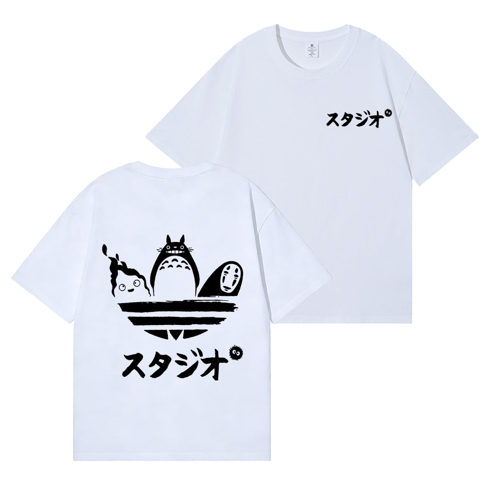 Ghibli Back Art Cotton Tee