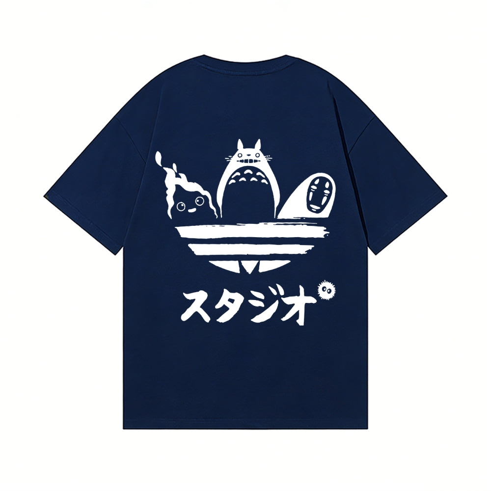 Ghibli Back Art Cotton Tee