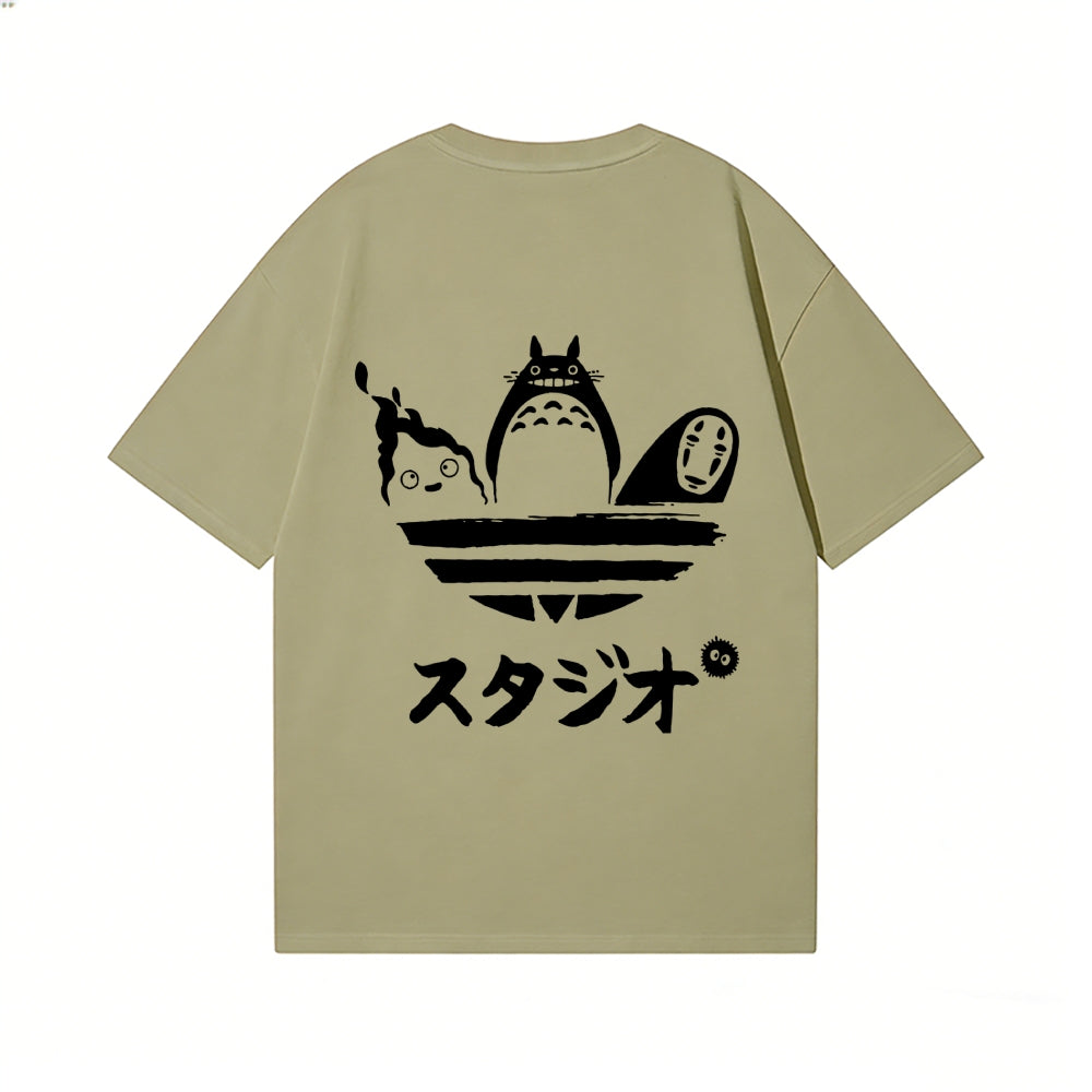 Ghibli Back Art Cotton Tee