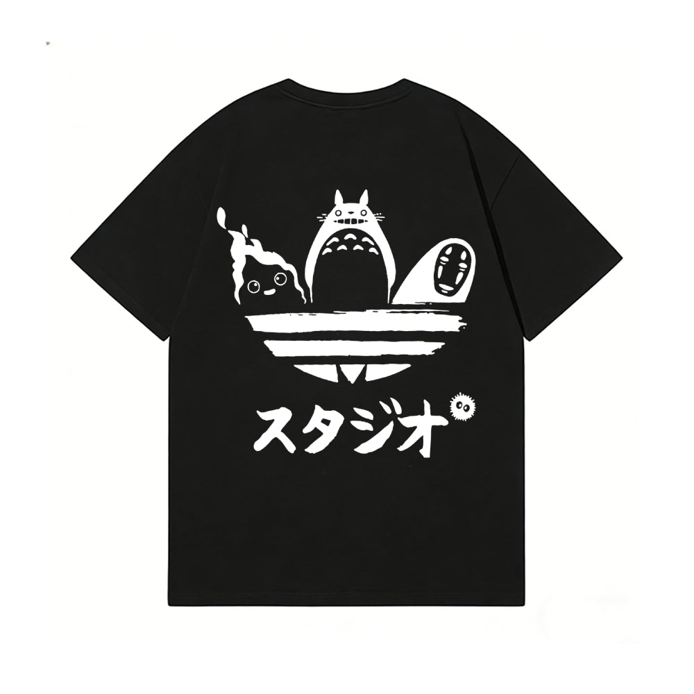 Ghibli Back Art Cotton Tee