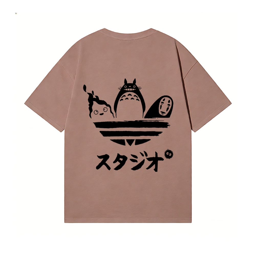 Ghibli Back Art Cotton Tee