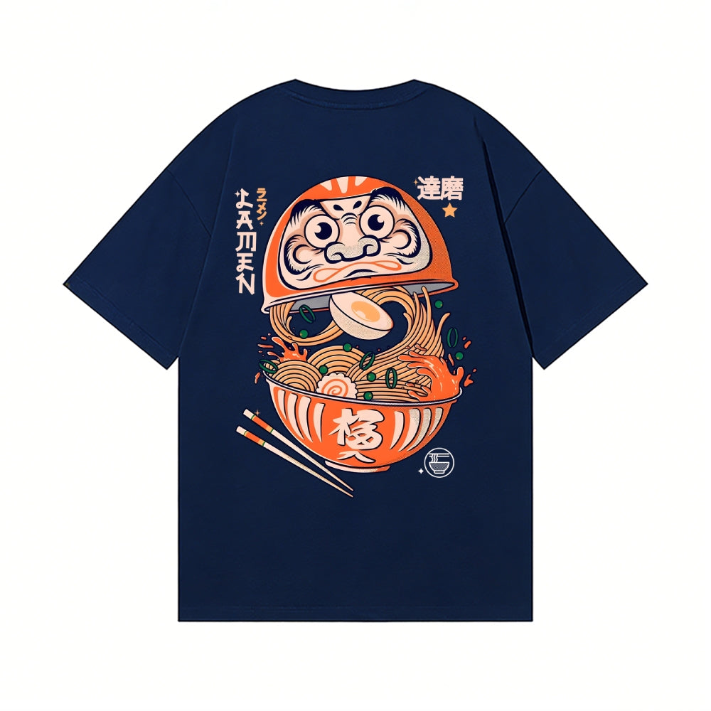 Daruma Back Art Cotton Tee