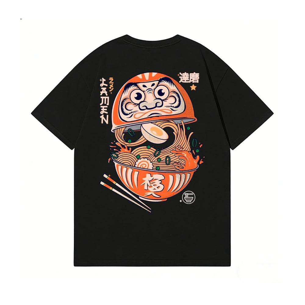 Daruma Back Art Cotton Tee