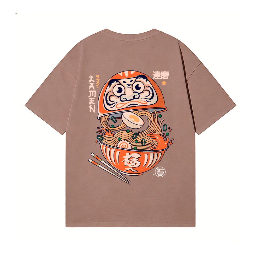 Daruma Back Art Cotton Tee